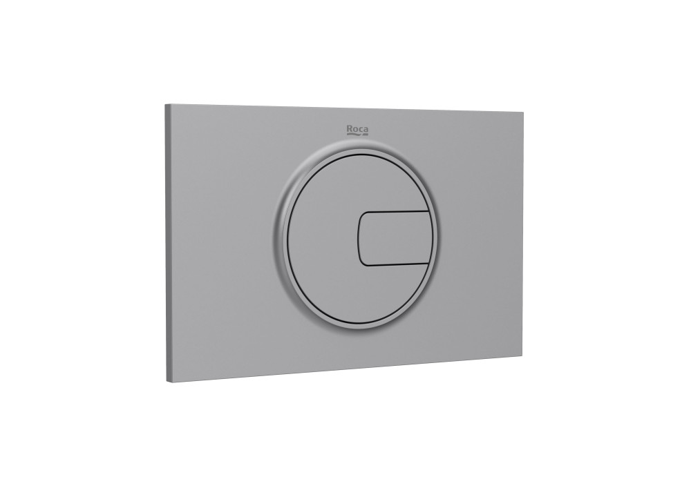 Кнопка змиву Roca PL4 Dual One подвійний змив сірий матовий A890198002