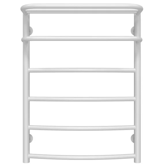 Полотенцесушитель водяной Deffi Отель П6 400х700 нижнее подключение белый C.OD.70.40.6.W.A