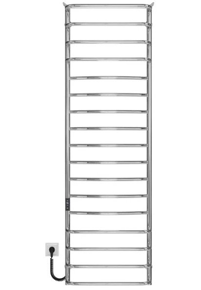 Електрична сушарка для рушників Deffi Юність П17 500х1700 ліве підключення JD03 хром C.YU.170.50.17.E.C.L.1