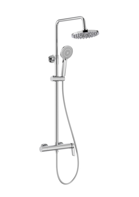 Душова система Roca Vega з одноважільним змішувачем хром A5A976EC00