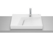 Раковина для ванної Roca Horizon Geometric 60х42 см сантехнічна кераміка білий A32727600B