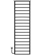 Электрический полотенцесушитель Deffi Юность П18 500х1800 левое подключение JD03 черный C.YU.180.50.18.E.B.L.1