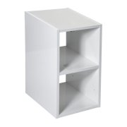 Стеллаж для ванной комнаты Roca Basic 30х45 см белый глянцевый A857509806