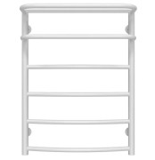 Полотенцесушитель водяной Deffi Отель П6 400х700 нижнее подключение белый C.OD.70.40.6.W.A