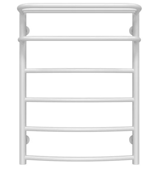 Полотенцесушитель водяной Deffi Отель П6 400х700 боковое левое подключение белый C.OD.70.40.6.W.B