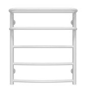 Сушка для рушників водяна Deffi Готель П5 500х600 бічне праве підключення білий C.OD.60.50.5.W.C