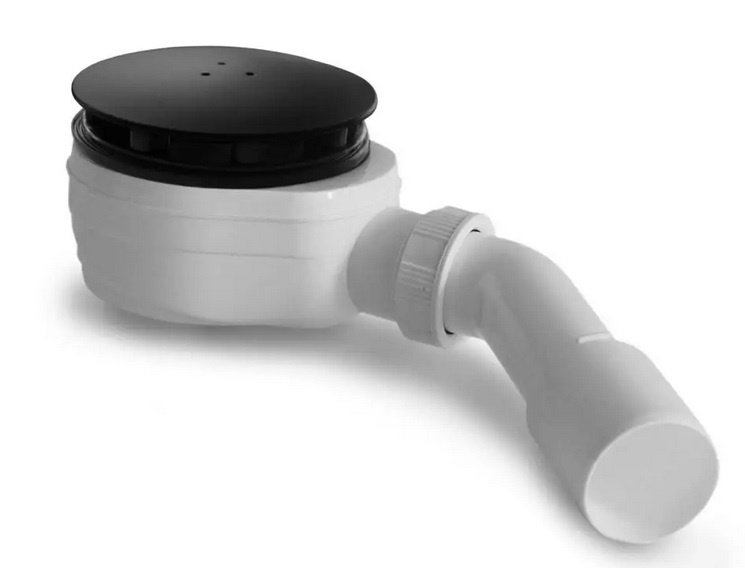 Сифон для душового піддону Radaway чорний R580B