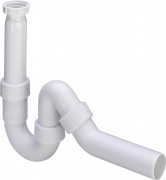 Сифон для раковины Viega 1½ пластик белый 102821