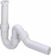 Сифон для раковины Viega 1½ пластик белый 102821