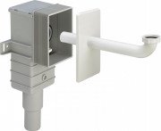 Сифон для консольной раковины Viega 1¼ пластик белый 553760