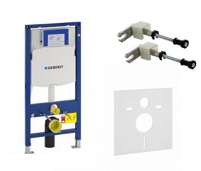 Система инсталляции для подвесного унитаза Geberit Duofix 3 в 1 111.300.00.5+111.815+156.050.00.1