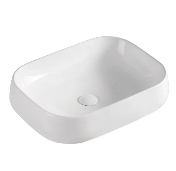 Раковина для ванної Volle Dios 3 55х41 см кераміка білий 1301,004833