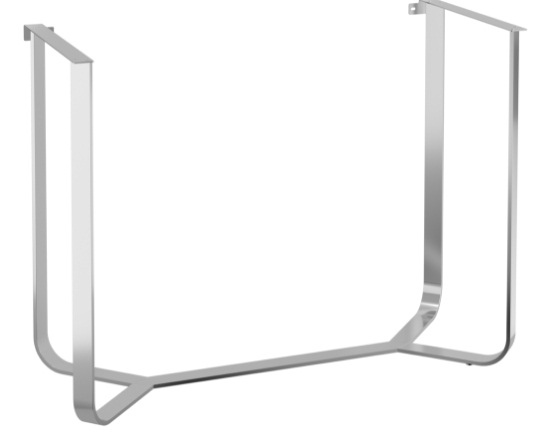 Консоль під раковину Villeroy & Boch Antheus 92,8х49,4 см нержавіюча сталь хром B0655000