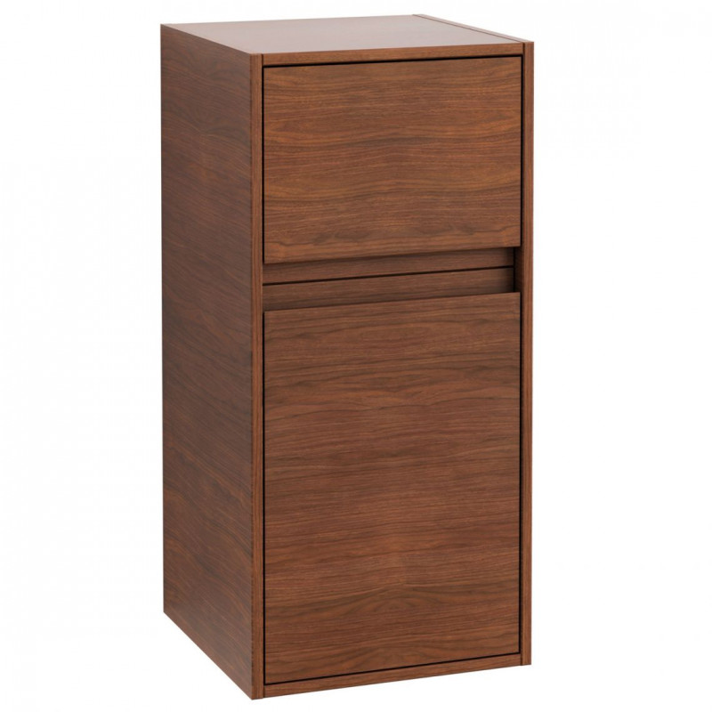 Шкафчик для ванной Villeroy & Boch Antheus 40х40 см петли справа МДФ американский орех B06701PV