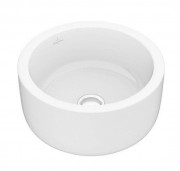 Раковина для ванної кімнати Villeroy & Boch Architectura ⌀40 см санітарна кераміка альпійський білий CeramicPlus 412541R1