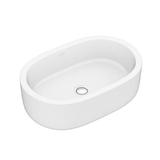 Раковина для ванной Villeroy & Boch Architectura 60х40 см санитарная керамика альпийский белый CeramicPlus 412660R1