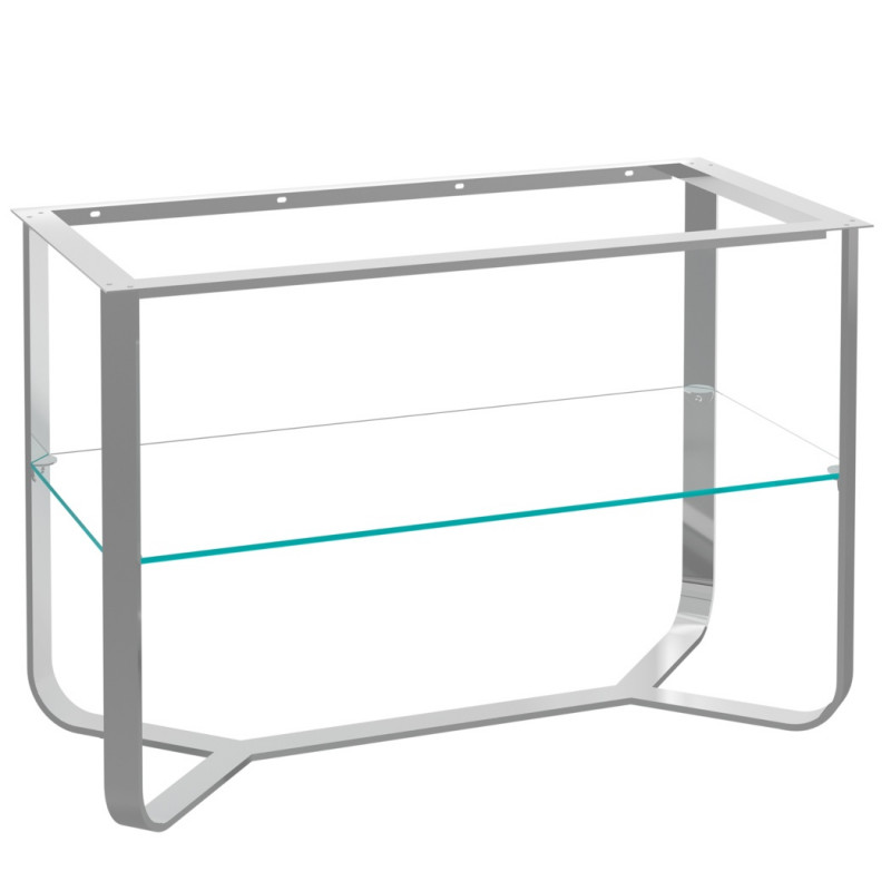 Консоль под раковину Villeroy & Boch Antheus 108,4х52,3 см нержавеющая сталь хром B0645000