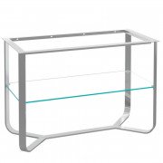 Консоль під раковину Villeroy & Boch Antheus 108,4х52,3 см нержавіюча сталь хром B0645000