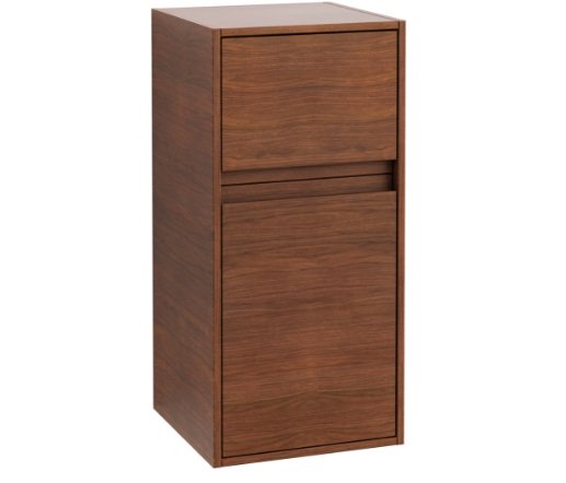 Шкафчик для ванной Villeroy & Boch Antheus 40х40 см петли слева МДФ американский орех B06700PV