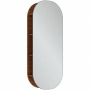 Зеркало для ванной Villeroy & Boch Antheus 60х140 см с полками МДФ американский орех B30600PV