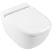 Унитаз подвесной Villeroy & Boch Antheus 37,5х56 см санитарная керамика каменный белый CeramicPlus 4608R0RW