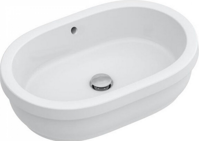 Раковина для ванной Villeroy & Boch Architectura 61,5х41,5 см санитарная керамика альпийский белый CeramicPlus 416660R1