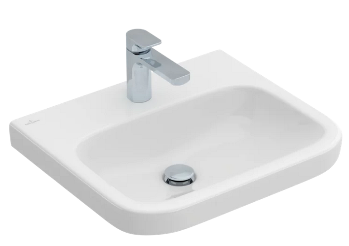 Раковина для ванной Villeroy & Boch Architectura 55х47 см санитарная керамика альпийский белый 41885601