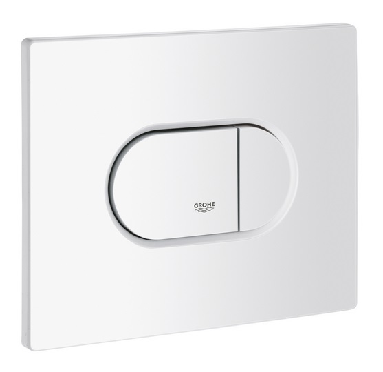 Кнопка смыва для унитаза Grohe Arena Cosmopolitan двойной смыв пластик белый альпийский 38858SH0
