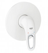 Змішувач для душу вбудований Grohe Eurostyle одноважільний білий 24048LS3