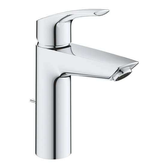 Змішувач для раковини Grohe Eurosmart New одноважільний з донним клапаном хром 2339330E
