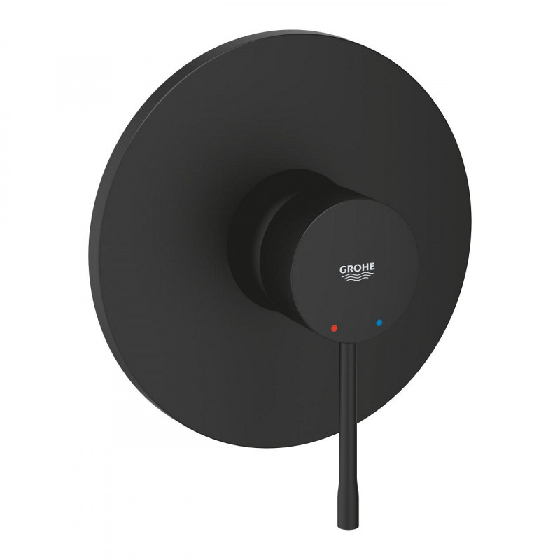 Смеситель для душа встраиваемый Grohe Essence однорычажный фантомный черный 24168KF1