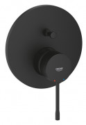 Змішувач для душу вбудований Grohe Essence одноважільний 2 споживача фантомний чорний 24167KF1
