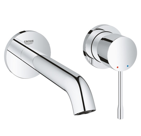 Смеситель для раковины Grohe Essence однорычажный настенный хром 29192001