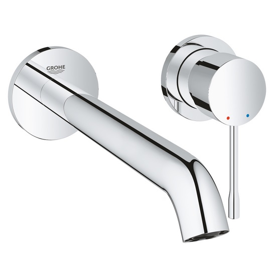 Змішувач для раковини Grohe Essence одноважільний настінний хром 29193001