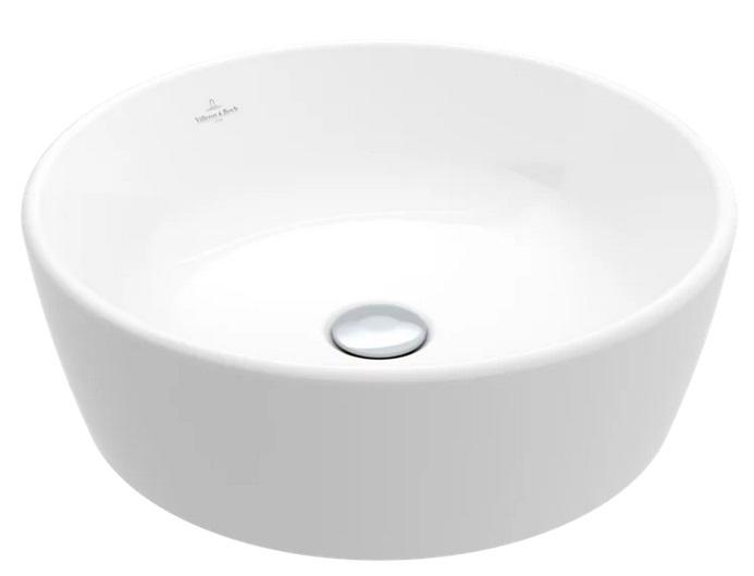 Раковина для ванной Villeroy & Boch Architectura ⌀45 см санитарная керамика альпийский белый 5A254601