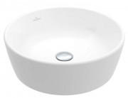 Раковина для ванной Villeroy & Boch Architectura ⌀45 см санитарная керамика альпийский белый 5A254601