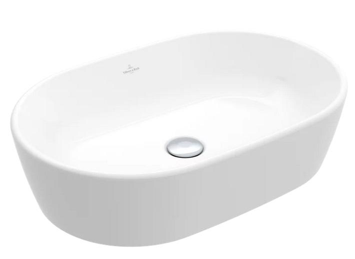 Раковина для ванной Villeroy & Boch Architectura 60х40 см санитарная керамика альпийский белый CeramicPlus 5A2660R1