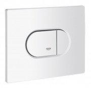 Кнопка смыва для унитаза Grohe Arena Cosmopolitan двойной смыв пластик белый альпийский 38858SH0