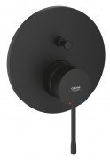 Змішувач для душу вбудований Grohe Essence одноважільний 2 споживача фантомний чорний 24167KF1