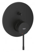 Змішувач для душу вбудований Grohe Essence одноважільний 2 споживача фантомний чорний 24167KF1