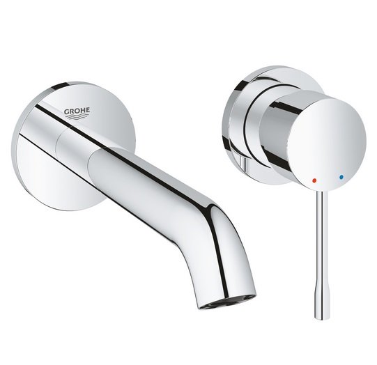 Змішувач для раковини Grohe Essence одноважільний настінний хром 29192001