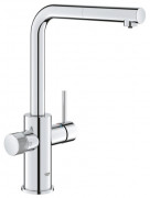 Смеситель для кухни Grohe Blue Pure Minta под фильтр с выдвижной лейкой хром 30590000