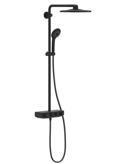 Душевая стойка Grohe Euphoria Smart Control System 310 Duo с термостатом фантомный черный 22120KF0