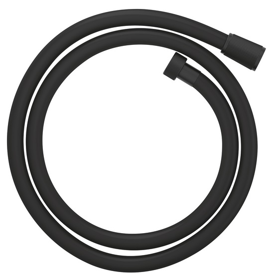 Душовий шланг Grohe Silverflex TwistStop 125 см пластик фантомний чорний 28362KF1