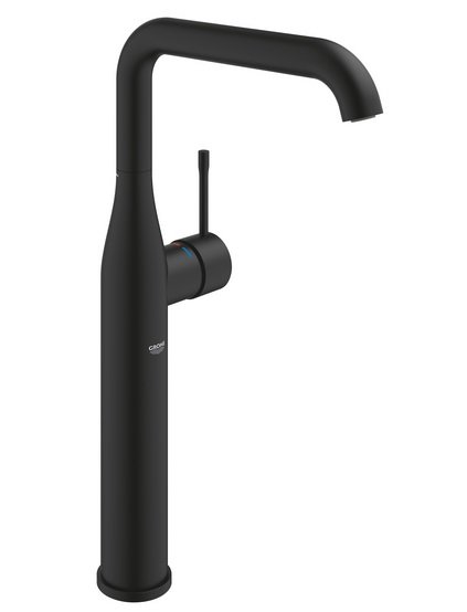 Змішувач для раковини Grohe Essence одноважільний фантомний чорний 24170KF1