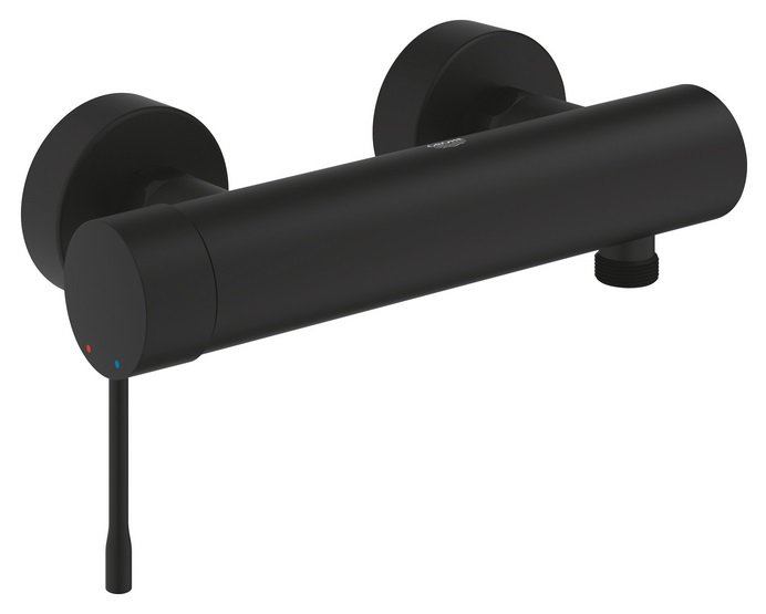 Змішувач для душу Grohe Essence одноважільний фантомний чорний 25252KF1