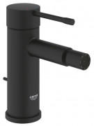 Змішувач для біде Grohe Essence New одноважільний з донним клапаном фантомний чорний 24395KF1