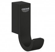 Крючок для ванной Grohe Selection одинарный металл фантомный черный 41216KF0