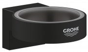 Держатель для стакана/дозатора жидкого мыла Grohe Selection металл фантомный черный 41217KF0