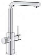 Змішувач для кухні Grohe Blue Pure Minta під фільтр з висувною лійкою хром 30590000
